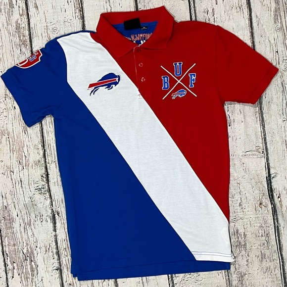Buffalo Bills NFL Football Mens Polo Golf Sports Shirt - Picture 1 of 7